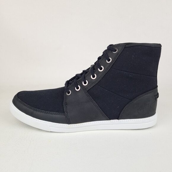 Timberland Casual Earthkeeper Cupsole 6 In Men Combat Black Boots - Picture 2 of 9